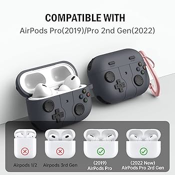 Amazon | Apple AirPods Pro（2022/2019）用 ケース 【YXHH